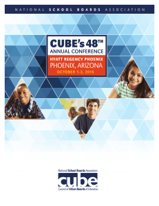 CUBE Annual Conference Program Book