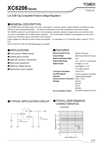 XC6206 - Torex Semiconductor