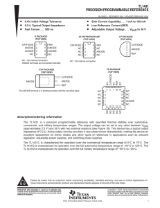 TL1431 (Rev. J)
