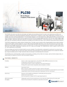 PLC50 Datasheet - Cascade Microtech, Inc.