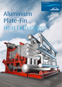 Aluminium Plate-Fin Heat Exchangers