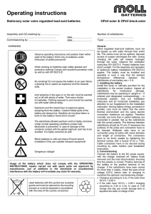 Operating instructions