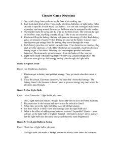 Circuits Game Directions