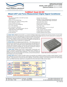 CellMite Quad AC/DC, Model 4336 - Electro Standards Laboratories