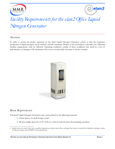 Office Facility Requirements