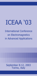 ICEAA`03 Program