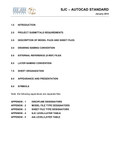 CADD Standards - Mineta San José International Airport