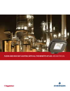 Areamaster LED Flood/High Bay Luminaires Brochure