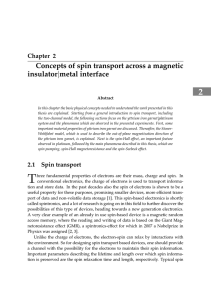 Concepts of spin transport across a magnetic insulator|metal interface