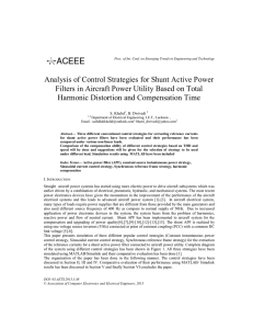 Analysis of Control Strategies for Shunt Active Power Filters in