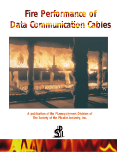 Fire Performance of Data Communication Cables