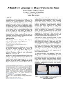 A"Basic"Form"Language"for"Shape5Changing