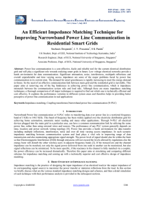 An Efficient Impedance Matching Technique for Improving