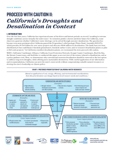 California`s Droughts and Desalination in Context