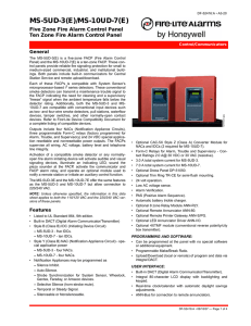 MS-5UD-3(E)/MS-10UD-7(E) - global electronic systems inc