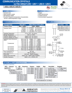 ABU/ABU5 Series Datasheet
