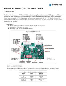 Variable Air Volume (VAV) EC Motor Control - Enviro-Tec