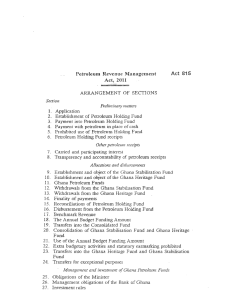 Petroleum Revenue Management Act 815