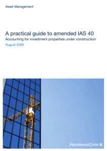 A practical guide to amended IAS 40