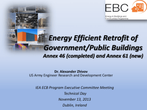 Energy Efficient Retrofit of Government/Public Buildings