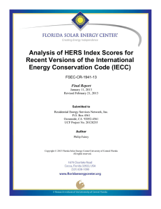 International Energy Conservation Code (IECC)