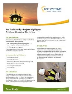 Offshore Operations Arc Flash Study Case Study