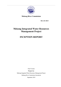 Mekong Integrated Water Resources