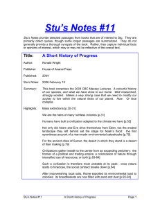 Stu`s Notes #11 - TransportPlanet