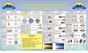 LED Light Bulb Replacement Program