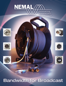 HDTV and Fiber Products Catalog 2013