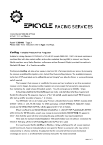 VariReg Installation Instructions for Harley