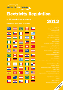 Electricity Regulation
