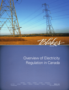 Overview of Electricity in Canada_Cover