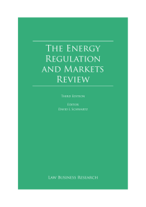 The Energy Regulation and Markets Review
