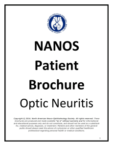 Optic Neuritis - North American Neuro