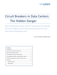 Circuit Breakers in Data Centers: The Hidden Danger