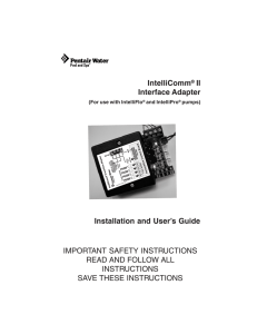 IntelliComm II Interface Adapter