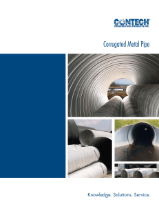 Corrugated Metal Pipe