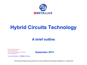 Hybrid Circuits Technology