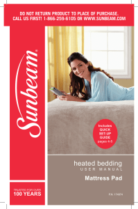 heated bedding