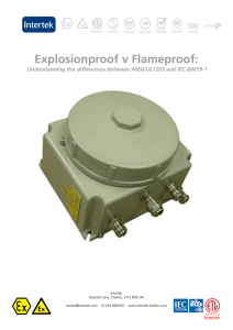 Explosionproof v Flameproof
