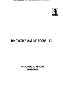 innovative marine foods ltd