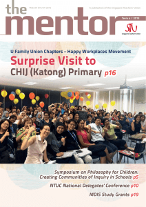 Singapore Teachers' Union Magazine - Term 4/2015