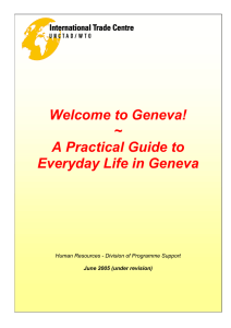 Welcome to Geneva