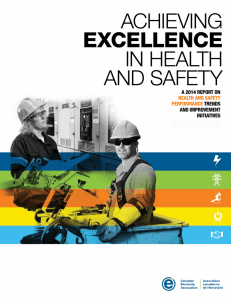 Achieving Excellence in Health and Safety