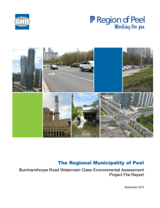 Environmental Assessment Report