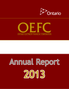 2013 OEFC Annual Report - FINAL - Société financière de l`industrie