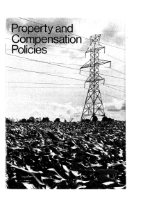 Policy booklet - Expropriation Law Centre