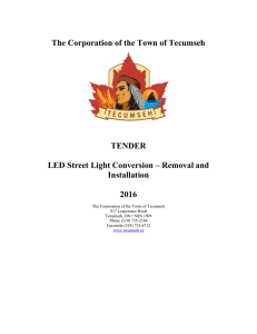 Tender Document_LED Street Light Conversion