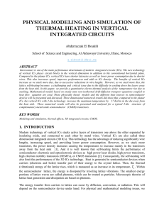 physical modeling and simulation of thermal heating in